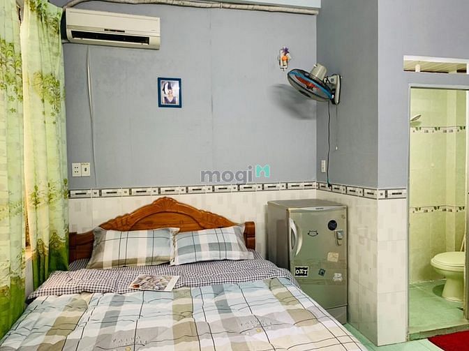 Hình ảnh Phòng full nội thất Gò Vấp, miễn phí máy giặt, miễn phí xe