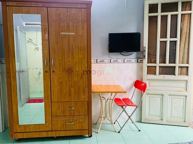 Hình ảnh Phòng full nội thất Gò Vấp, miễn phí máy giặt, miễn phí xe