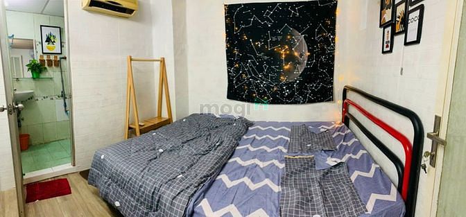 Hình ảnh Phòng full nội thất Gò Vấp, miễn phí máy giặt, miễn phí xe