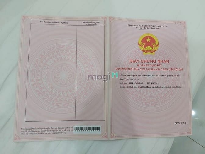 Hình ảnh Đất nền Bình Phước giá rẻ ngay TTHC