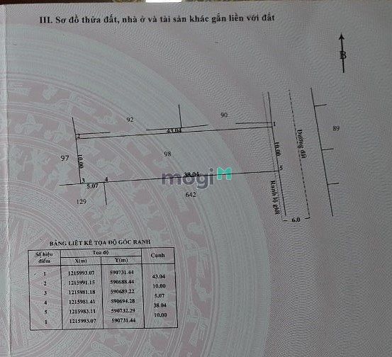 Hình ảnh Bán mặt tiền Nhguyễn Thị Kéo, Trung An,10x43m, giá 2,7 tỷ