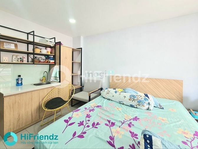 Hình ảnh 🌞Studio Ban công 40m2_Full NT_HiFriendz hỗ trợ cọc_Ngã tư Cao Thắng🍀