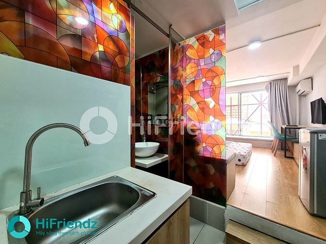 Hình ảnh 🌞Studio Ban công 40m2_Full NT_HiFriendz hỗ trợ cọc_Ngã tư Cao Thắng🍀