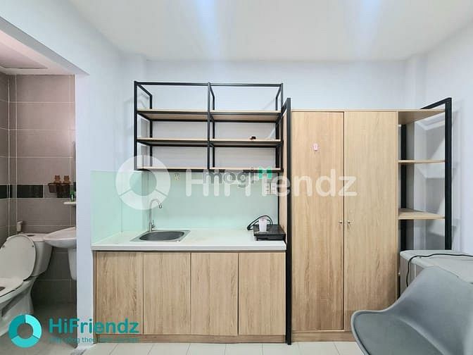 Hình ảnh 🌞Studio Ban công 40m2_Full NT_HiFriendz hỗ trợ cọc_Ngã tư Cao Thắng🍀