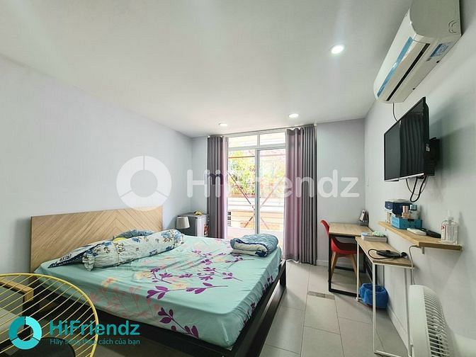 Hình ảnh 🌞Studio Ban công 40m2_Full NT_HiFriendz hỗ trợ cọc_Ngã tư Cao Thắng🍀