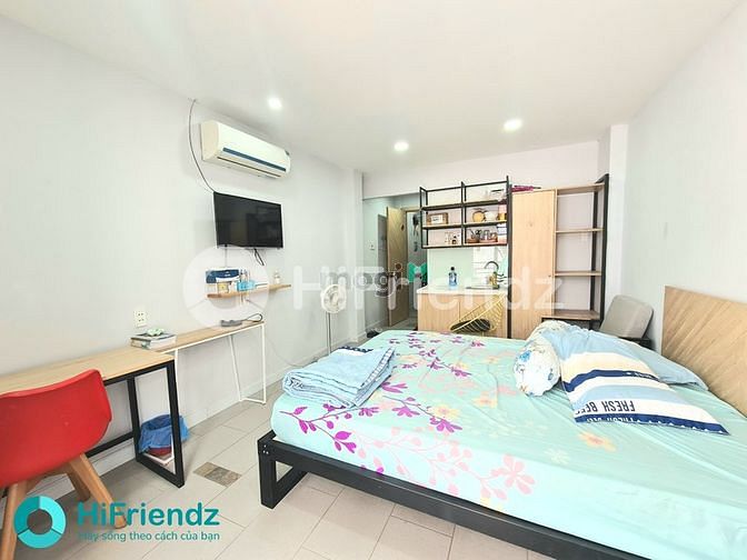 Hình ảnh 🌞Studio Ban công 40m2_Full NT_HiFriendz hỗ trợ cọc_Ngã tư Cao Thắng🍀