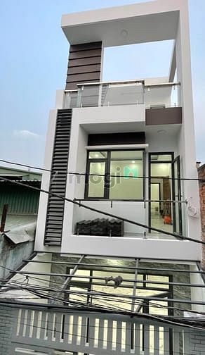Hình ảnh Bình Tân giáp Quận 6 nhà đẹp 3 Tầng