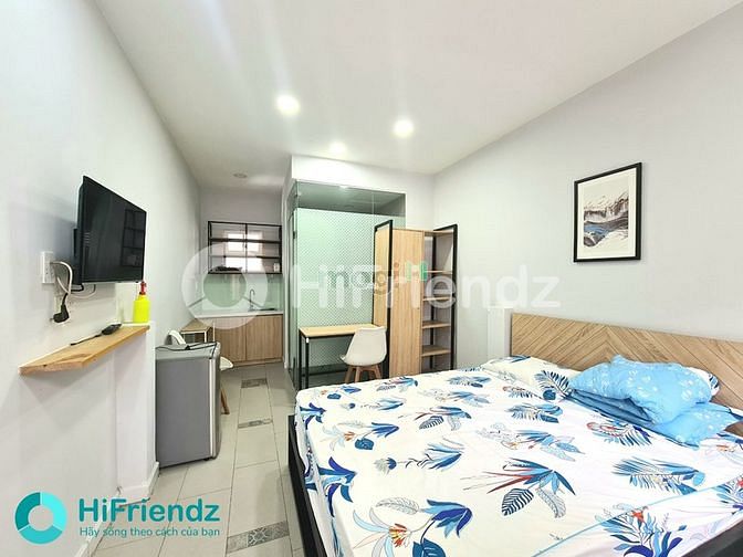 Hình ảnh 🌞Studio Ban công 40m2_Full NT_HiFriendz hỗ trợ cọc_Ngã tư Cao Thắng🍀
