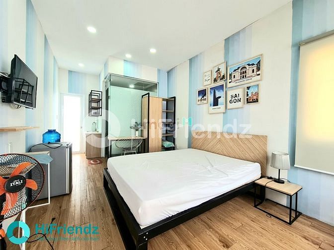 Hình ảnh 🌞Studio Ban công 40m2_Full NT_HiFriendz hỗ trợ cọc_Ngã tư Cao Thắng🍀