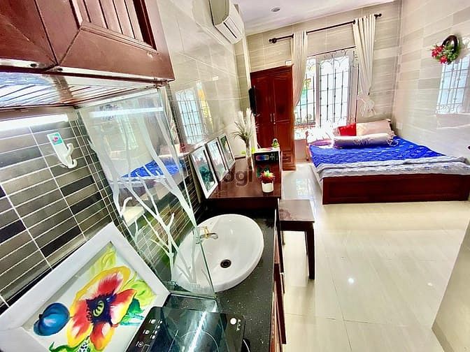 Hình ảnh Cho thuê Studio 20m2, Full NT như hình, giá rẻ 5.3TR