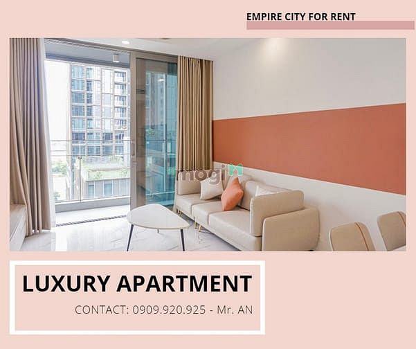 Hình ảnh Empire City Thủ Thiêm Cho thuê Trang Chủ MB66.COM / Đăng Ký Tặng 66K 1PN đẹp, thiết kế có gu