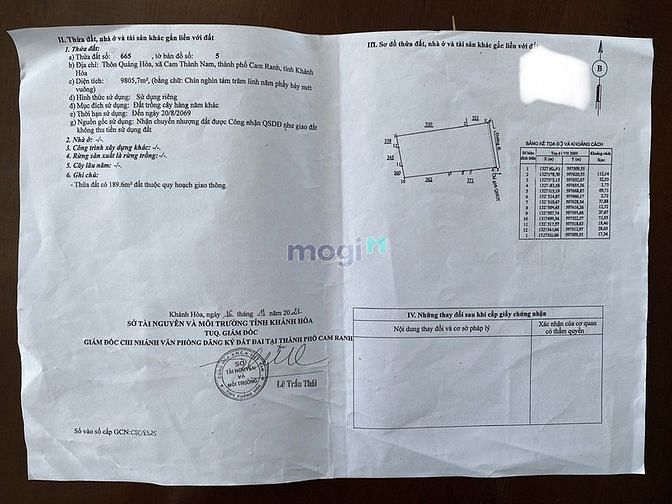 Hình ảnh Bán nhanh lô đất đẹp Thôn Quảng Hòa, xã Cam Thành Nam, Tp Cam Ranh,KH