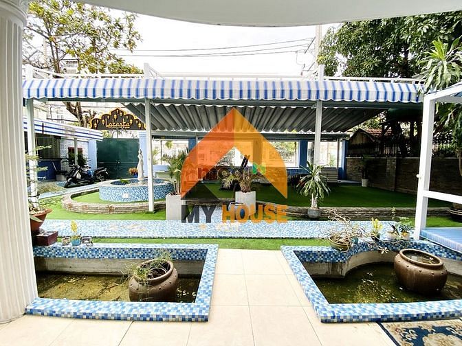 Hình ảnh Ú OÀ VILLA  xanh mát đậm chất thơ hồ bơi nét căng như SONY