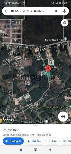 Hình ảnh Đất Sào Phước Bình (22X47) 1000m2, Đối Diện Đại học y Dược, Cách Quốc