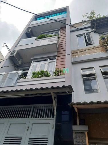 Hình ảnh Nhà 4 tầng, SÁT CHỢ TÂN BÌNH-HẺM XE TẢI 7m Lạc Long Quân Tân Bình 78m2