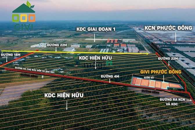 Hình ảnh Dự Án Khu Công nghiệp Phước Đông - Tây Ninh