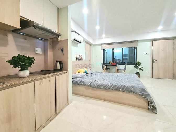 Hình ảnh Studio cao cấp_Full nội thất_35m2_Ngay ngã 4 Cao Thắng_Qua Q1,Q3 5phút