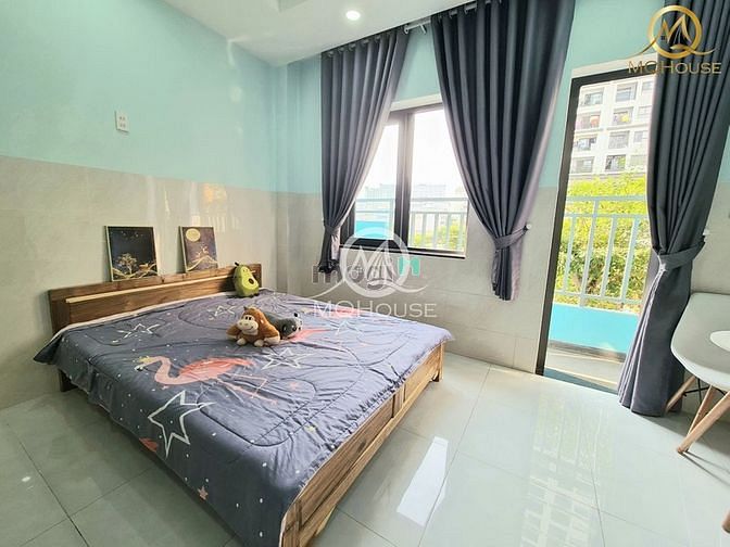 Hình ảnh CH 30m2 Mới 100%, Chu Văn An, Bình Thạnh, ban công, cửa sổ thoáng