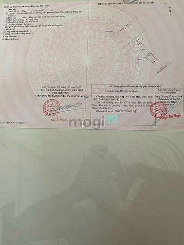 Hình ảnh Bán nền đường A1 (qua cầu 26/3) KDC Hưng Phú P. Hưng Phú, tpCT