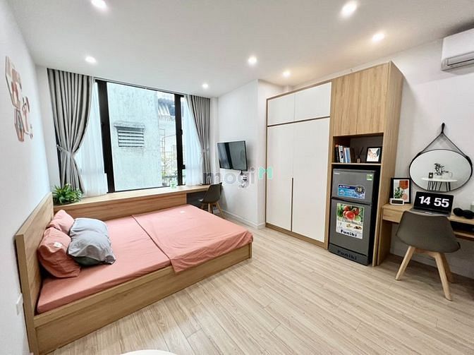 Hình ảnh Cho thuê Trang Chủ MB66.COM / Đăng Ký Tặng 66K studio Đội Cấn full đồ 28m2 mới hoàn thiện