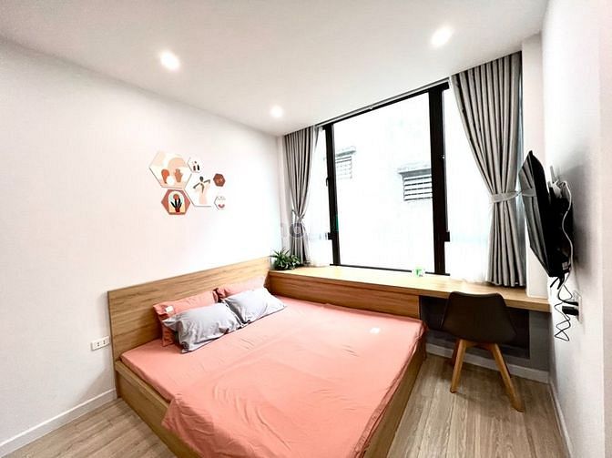 Hình ảnh Cho thuê Trang Chủ MB66.COM / Đăng Ký Tặng 66K studio Đội Cấn full đồ 28m2 mới hoàn thiện