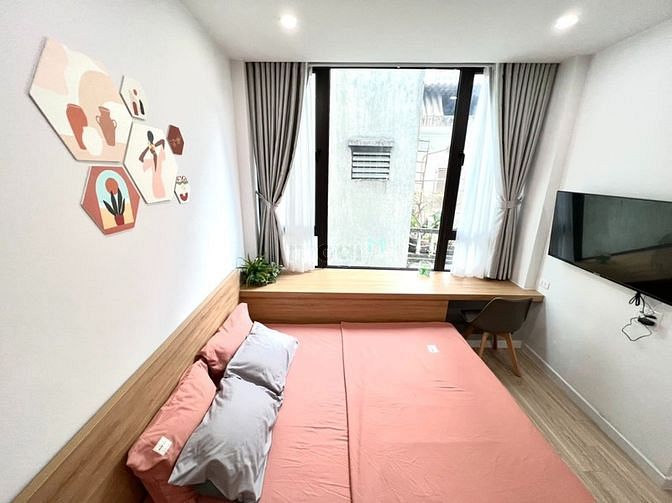 Hình ảnh Cho thuê Trang Chủ MB66.COM / Đăng Ký Tặng 66K studio Đội Cấn full đồ 28m2 mới hoàn thiện