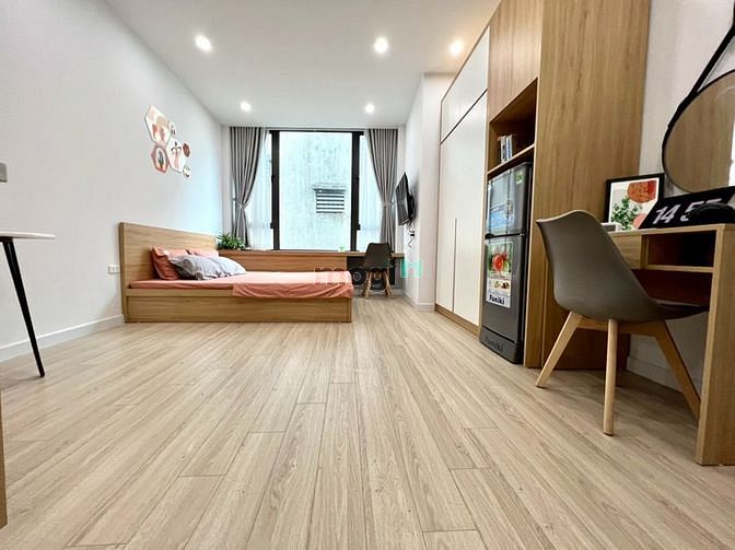 Hình ảnh Cho thuê Trang Chủ MB66.COM / Đăng Ký Tặng 66K studio Đội Cấn full đồ 28m2 mới hoàn thiện