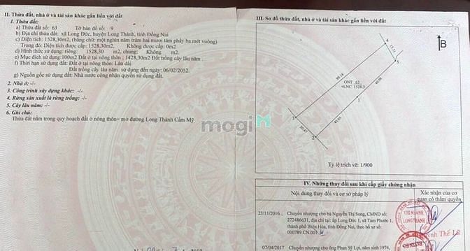 Hình ảnh 1.5 sào hai mặt tiền đường  Biên Hoà đi sân bay quốc tế Long Thành