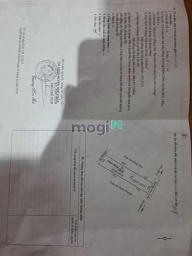 Hình ảnh Bán đất tiểu khu 68, TTNT Mộc Châu DT 343m2 120m2 thổ cư