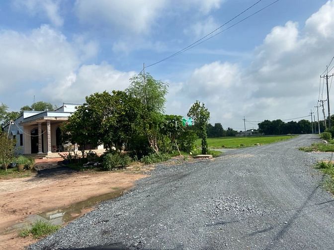 Hình ảnh Đất vườn củ chi 500m2 giá rẻ mùa dịch, sổ hồng riêng.