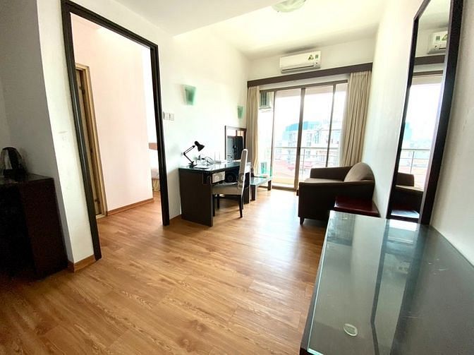 Hình ảnh Cho thuê Trang Chủ MB66.COM / Đăng Ký Tặng 66K 1 ngủ 1 khách mặt phố Xuân Thủy full đồ đẹp
