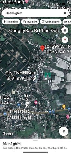 Hình ảnh Bán đất cách Cây Bài 100m, 1122m2, Phước Vĩnh An, 300m thổ, giá 8,5 tỷ