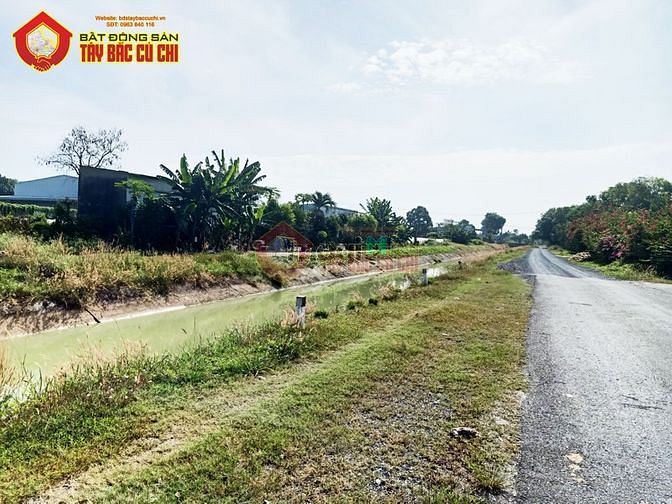 Hình ảnh Bán đất view kênh 1/ Trần Văn Chẩm - 172m2 - 5x34 - 100m2 thổ cư