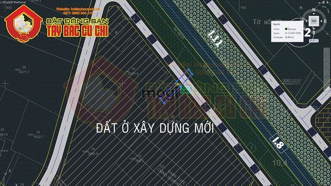 Hình ảnh Bán đất view kênh 1/ Trần Văn Chẩm - 172m2 - 5x34 - 100m2 thổ cư