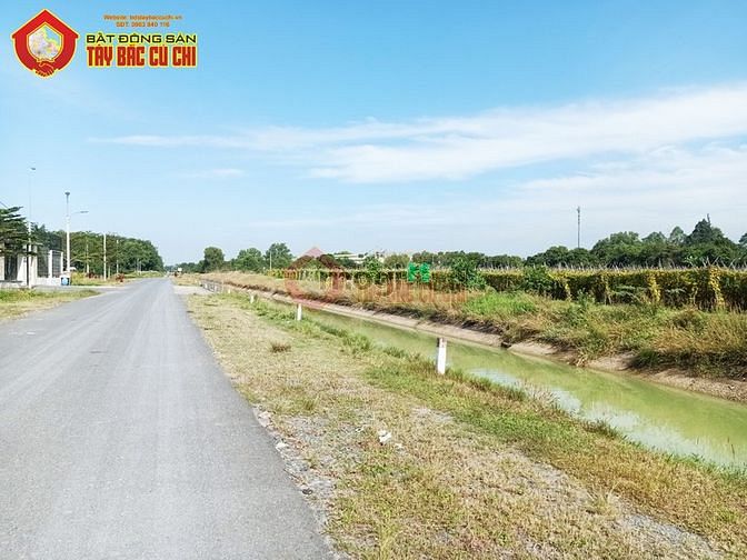 Hình ảnh Bán đất view kênh 1/ Trần Văn Chẩm - 172m2 - 5x34 - 100m2 thổ cư