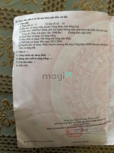 Hình ảnh Bán gấp 62m mặt tiền sông trầu trảng bom