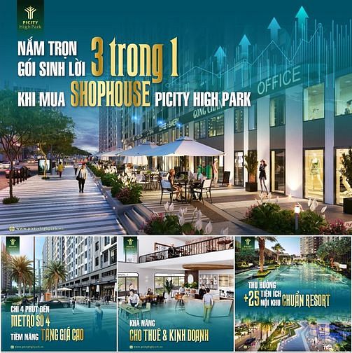 Hình ảnh Shophouse Picity High Park q12
