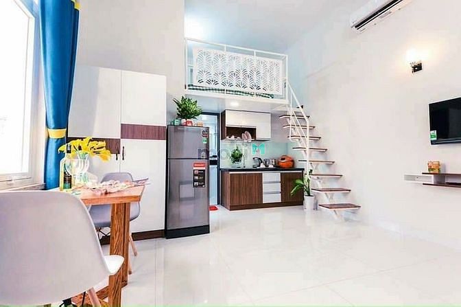 Hình ảnh Phòng Duplex Ful nội thất sạch đẹp thoáng mát