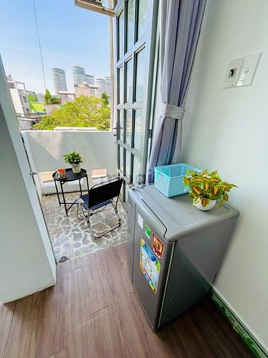 Hình ảnh Cho thuê Trang Chủ MB66.COM / Đăng Ký Tặng 66K chung cư mini Nguyễn Hữu Cảnh, Bình Thạnh - ban công