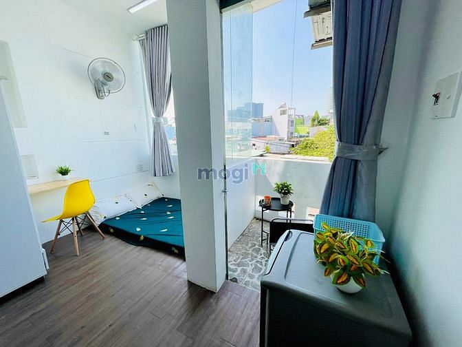 Hình ảnh Cho thuê Trang Chủ MB66.COM / Đăng Ký Tặng 66K chung cư mini Nguyễn Hữu Cảnh, Bình Thạnh - ban công