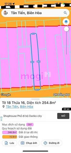 Hình ảnh Bán đất phường tân tiến, hẻm sau lưng Cty Đồng Tiến đường Phan Trung.