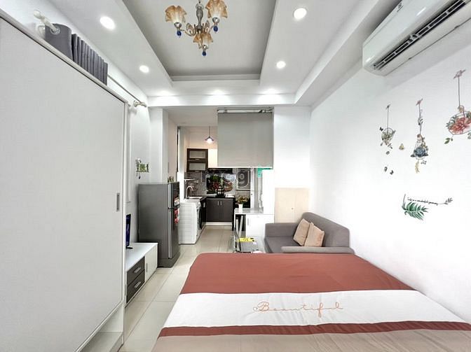 Hình ảnh BẮC HẢI - Căn Hộ Studio Đón Gió-Full Tiện Nghi Gần CV Lê Thị Riêng Q10