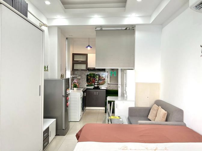 Hình ảnh BẮC HẢI - Căn Hộ Studio Đón Gió-Full Tiện Nghi Gần CV Lê Thị Riêng Q10