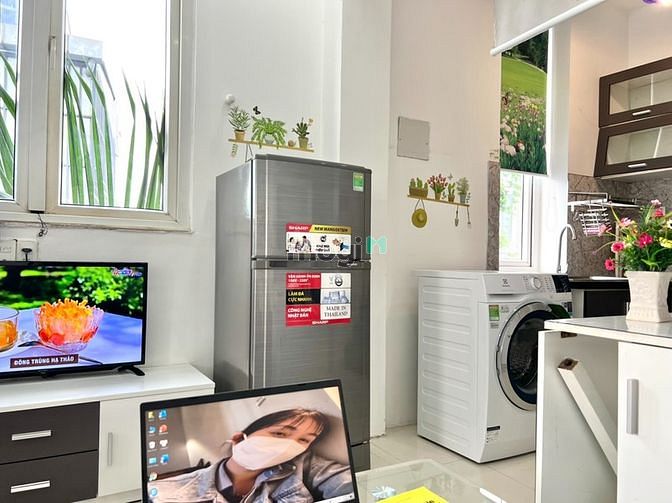 Hình ảnh BẮC HẢI - Căn Hộ Studio Đón Gió-Full Tiện Nghi Gần CV Lê Thị Riêng Q10