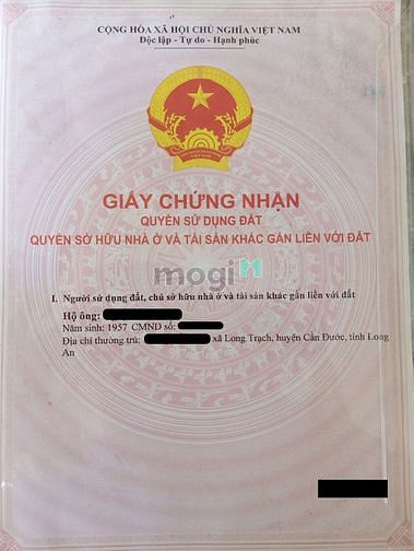 Hình ảnh Bán đất trồng lúa cách Bình Chánh 15 km xã Long Khê, Cần Đước, Long An