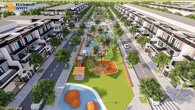 Hình ảnh Dự Án đất nền KHU Đô Thị Dargoan Pearl Đức Hòa Long An