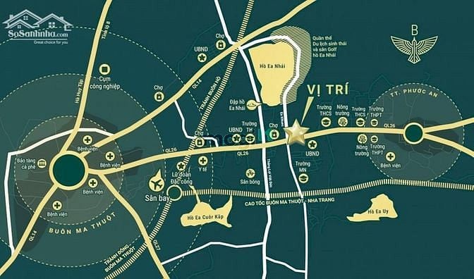 Hình ảnh Bán Đất Nền Dự Án EaKnuce cạnh quần thể FLC sân Golf 191ha