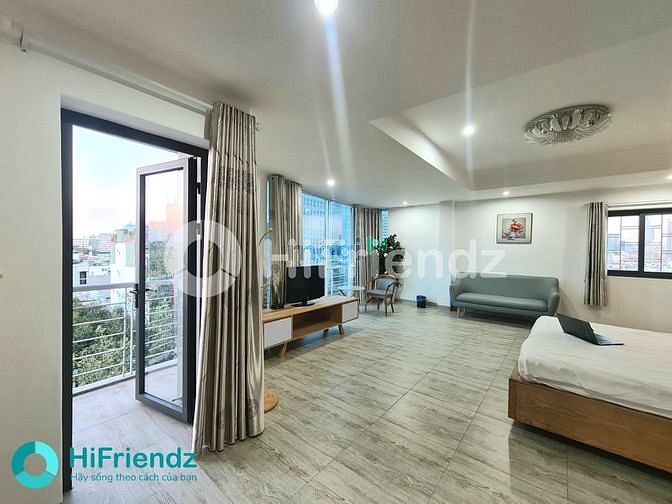 Hình ảnh 🌤️Studio Ban công, Mặt tiền, Full Nội Thất,view Bitexco, Giữ qa TẾT