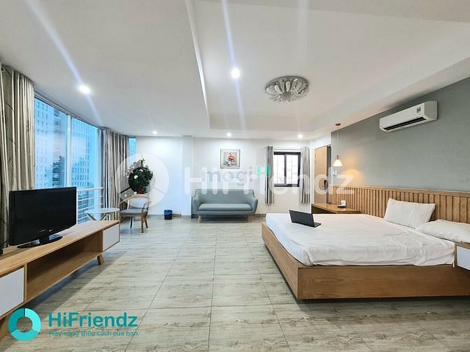 Hình ảnh 🌤️Studio Ban công, Mặt tiền, Full Nội Thất,view Bitexco, Giữ qa TẾT