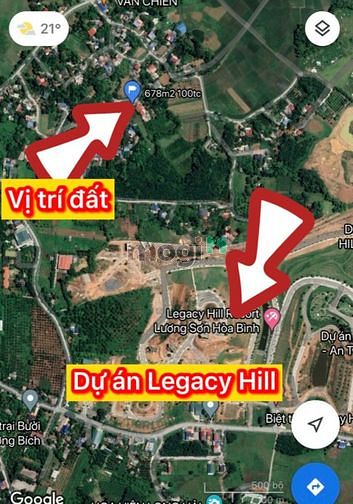 Hình ảnh 678m2, Nhuận Trạch, Lương Sơn, chỉ khoảng 2 tỷ